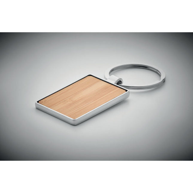 Rectangle keyring MOQ 100 units IGO __label: Multibuy 100-rectangle-keyring-moq-100-units-53612930466135