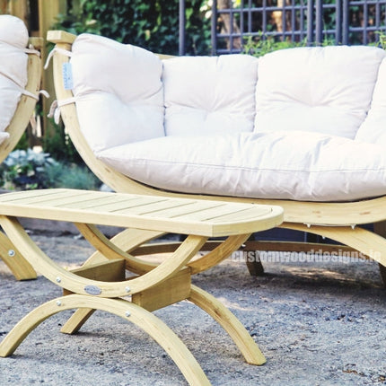 Siena Duo Sofa - Custom Wood Designs Siena Duo Sofa made from [material] –  [use_case] | Custom Wood Designs