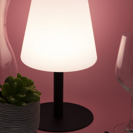 Securit® MICHELLE Table Lamp - Black (Pack of 8) - Custom Wood Designs