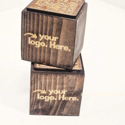 QR Code Block 3 sides Stained & Branded 10-1000 Custom Wood Designs CU0F4C_1_9beb0d9f-ca00-47d6-819e-65060d27497f