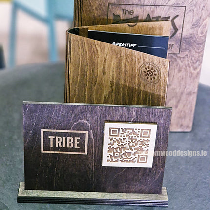 QR Display Stands A5 Brown Birch 10-1000 Custom Wood Designs CUSTOM_2_eadfb949-b724-47f7-8854-a081f0ac253b