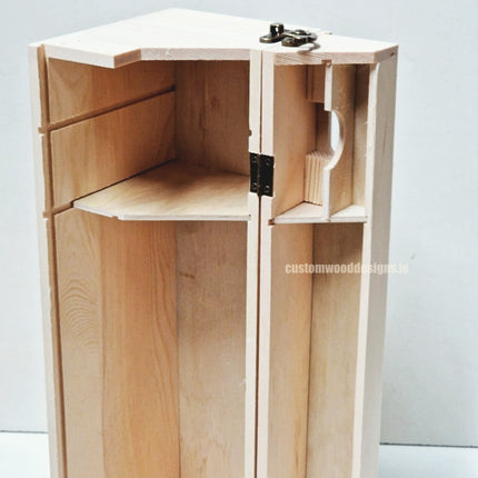Bottle Box / Desk Topper x25 Custom Wood Designs Bottle Box Bottle Boxes Gift Boxes Single bottle box CustomWoodDesignsIreland66aa0c00-bbed-441b-9c03-f88303c2c367