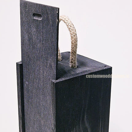 Sliding Lid Bottle Box - Single Black x25 Bottle box Custom Wood Designs __label: Multibuy Bottle Box Bottle Boxes Single bottle box CustomWoodDesignsIrelandCorporategiftboxesBottleBoxesGiftingboxesforbottleslaserengravedbottleboxespersonalisedbottleboxesCorporateboxesrust_7_cb4b7b1d-6165-40a3-9d2b-54d59a691607