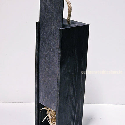 Sliding Lid Bottle Box - Single Black x25 Bottle box Custom Wood Designs __label: Multibuy Bottle Box Bottle Boxes Single bottle box CustomWoodDesignsIrelandCorporategiftboxesBottleBoxesGiftingboxesforbottleslaserengravedbottleboxespersonalisedbottleboxesCorporateboxesrust_9_3f73c1c5-7f67-468f-bb78-2f78c1775f28