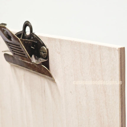 Clipboard Block Set - A5 Natural x10 Custom Wood Designs CustomWoodDesignsIrelandDoublesidedA4sizePointofsaleInformationholderA4clipboardandblocksetInformationDisplayretailhospitalitycorporateCWD_4_98a460b1-1277-4d70-a916-153b15bffddc