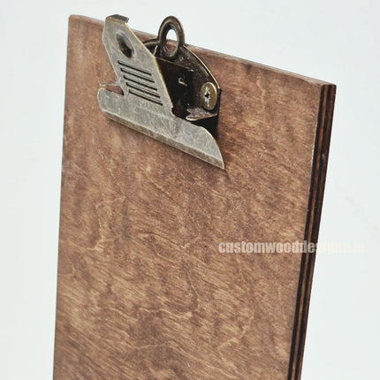 Clipboard Block Set - A5 Rich Brown x10 Custom Wood Designs CustomWoodDesignsIrelandDoublesidedA4sizePointofsaleInformationholderA4clipboardandblocksetInformationDisplayretailhospitalitycorporateCWD_4_9b1b5b7a-452f-4a9f-ae25-47fe3cfd3a2a