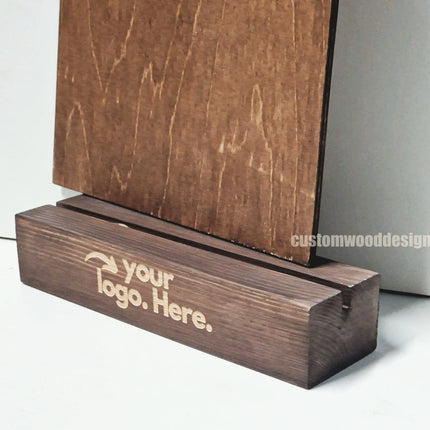 Clipboard Block Set - A4 Rich Brown x10 Custom Wood Designs CustomWoodDesignsIrelandDoublesidedA4sizePointofsaleInformationholderA4clipboardandblocksetInformationDisplayretailhospitalitycorporateCWD_9_1c6b3dfb-b940-4435-9b91-631d7d48c1c7