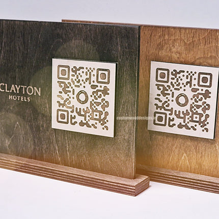 QR Display Stands A5 Brown Birch 10-1000 Custom Wood Designs CustomWoodDesignsIrelandQRStandsWoodenQRcodesHospitalityQRCodesNaturalWoodQRcodesQRdisplaystands_7_c3de7faa-0e08-45a8-b545-cc162559c189