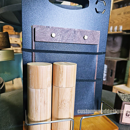 Chalkboard Table Caddy - Pack of 6 Custom Wood Designs __label: Multibuy CustomWoodDesignsIrelandTablecaddyrestaurantcaddiestablecaddyhotelrestauranttablecondimentcarrierrestaurantchalkboardcndimentholdertableserverhospitalityserviceporoducts_93232032-0f94-4b09-ba8b-b99d85852ec4