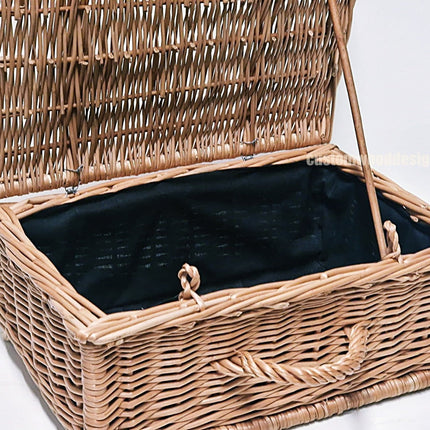10 x Wicker Hamper Basket 40 X 28 X 17cm Wicker Hamper Basket Custom Wood Designs Gifting basket hamper basket Retail display basket wicker basket CustomWoodDesignsIrelandWickerBasketsupplierIrelandgiftingbasketsupplierIrelandretaildisplaybasketsIrelanddisplaybasketscorporategiftingbasketsIrelandCWDIreland_15_49d02e50-f3c6-46cd-9276-26550d742410