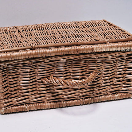 10 x Wicker Hamper Basket 40 X 28 X 17cm Wicker Hamper Basket Custom Wood Designs Gifting basket hamper basket Retail display basket wicker basket CustomWoodDesignsIrelandWickerBasketsupplierIrelandgiftingbasketsupplierIrelandretaildisplaybasketsIrelanddisplaybasketscorporategiftingbasketsIrelandCWDIreland_7_29855b5c-ad1a-406c-89de-36a8bf25dff7