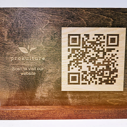 QR Display Stands A5 Brown Birch 10-1000 Custom Wood Designs CustomWoodDesignsIrelandWoodenQRCodesHospitalityQRCodesinnovativeQRCodesIrelandQRMenu_9