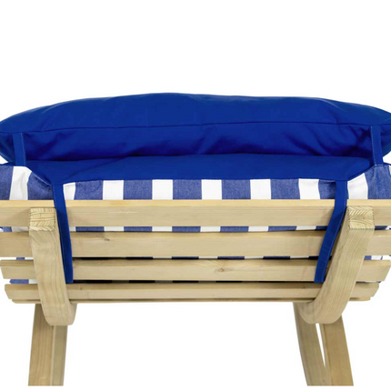 Rocking Lounger – FSC® Wooden Recliner with Reversible Outdoor Cushion - Custom Wood Designs Rocking Lounger – FSC® Wooden Recliner with Reversible Outdoor Cushion made from [material] –  [use_case] | Custom Wood Designs