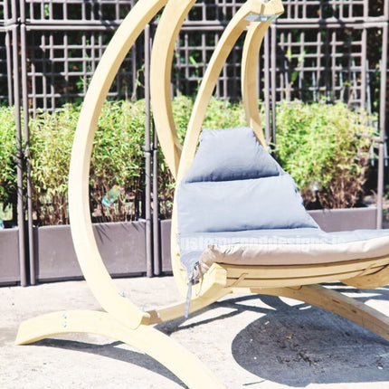 Swing Lounger & Stand - Custom Wood Designs