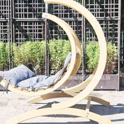 Swing Lounger & Stand - Custom Wood Designs