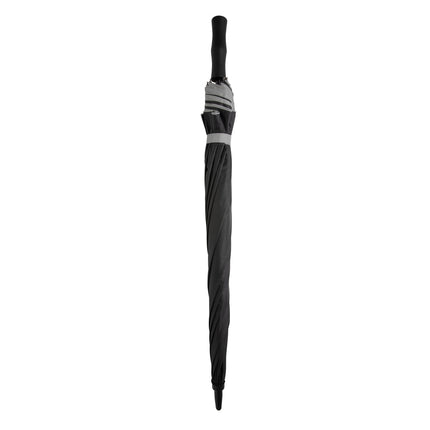 27" Impact AWARE™ RPET 190T dual colour auto open umbrella - Custom Wood Designs