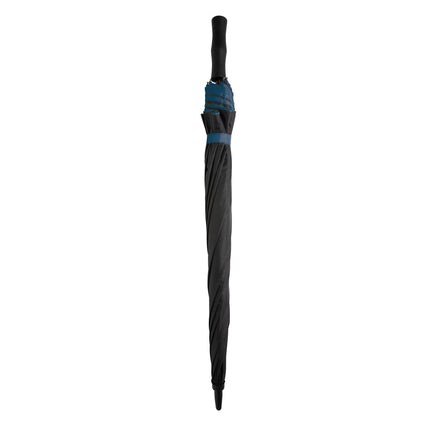 27" Impact AWARE™ RPET 190T dual colour auto open umbrella - Custom Wood Designs
