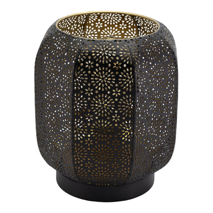 Securit® MARRAKESH Table Lamp - Black/Gold (Pack of 6) - Custom Wood Designs