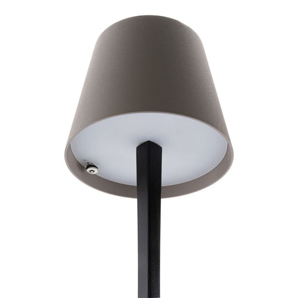 Securit® MILANO Table Lamp - Black/Taupe (Pack of 6) - Custom Wood Designs
