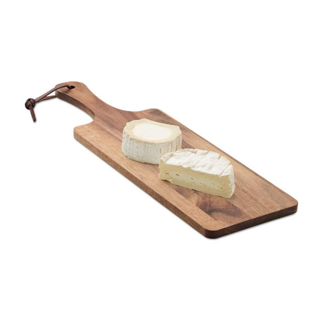 Acacia wood serving board 38.5x 11cm pack of 25 Custom Wood Designs __label: Multibuy acaciawoodfoodboardcustomwooddesigns_85c20b76-2380-4e2e-abe3-c907a6e88fa8