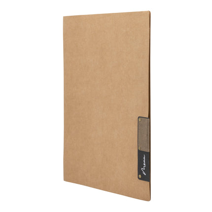 Fiber menu card - beige pack of 10 Custom Wood Designs __label: Multibuy beige-fiber-menu-card-beige-pack-of-10-53613289603415