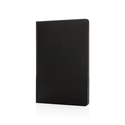 Hardcover stone paper notebook pack of 25 Black Custom Wood Designs __label: Multibuy black-hardcover-stone-paper-notebook-pack-of-25-53613764936023