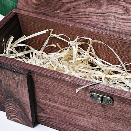 Rustic Bottle Box - Burgundy Single x 25 Bottle box Custom Wood Designs __label: Multibuy Bottle Box gift box Gift Boxes Single bottle box bottle-box-default-title-rustic-bottle-box-burgundy-single-52613891916119