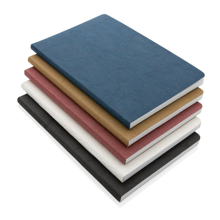Recycled A5 paper notebook pack of 100 Custom Wood Designs __label: Multibuy cherry-red-recycled-a5-paper-notebook-pack-of-100-53613758742871