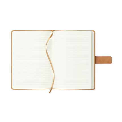 Recycled A5 canvas note book pack of 25 Custom Wood Designs __label: Multibuy creamcanvasnotebookcustomwooddesignsofficepromo_1c38814a-9106-4aec-b141-37b7a9b20c16