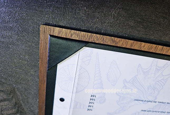 20 x A4 Walnut Album Menu Securit __label: Multibuy default-title-20-x-a4-walnut-album-52262275711319