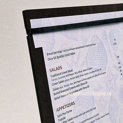 20 x Tablet Menu 32x22cm Securit __label: Multibuy default-title-20-x-tablet-menu-32x22cm-53612734316887