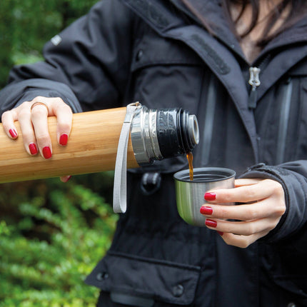 400ml Bamboo Vacuum Travel Flask pack of 25 Custom Wood Designs __label: Multibuy default-title-400ml-bamboo-vacuum-travel-flask-pack-of-25-56106818863447