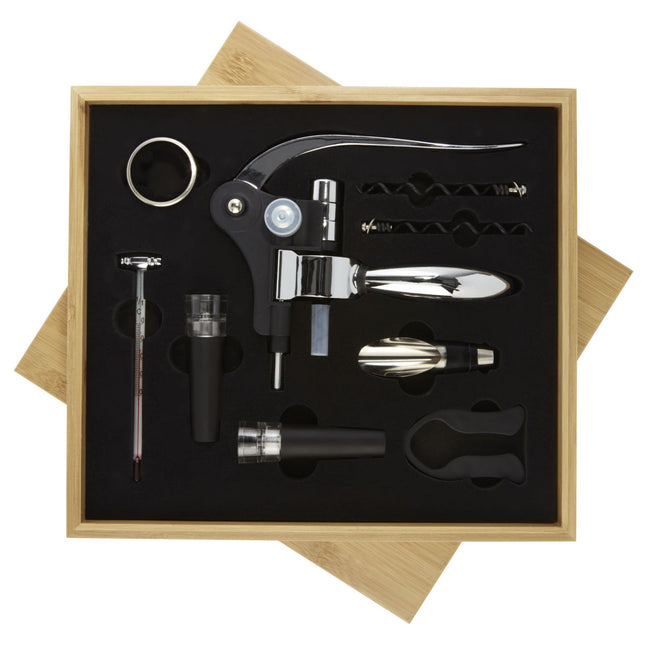 9 piece wine set pack of 25 Custom Wood Designs __label: Multibuy default-title-9-piece-wine-set-pack-of-25-53613607846231