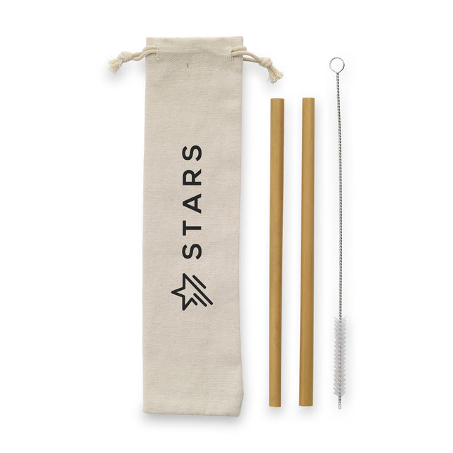 Bamboo straw set pack of 100 Custom Wood Designs __label: Multibuy default-title-bamboo-straw-set-pack-of-100-53613723746647