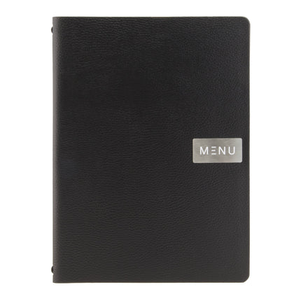 Black A4 menus pack of 10 Custom Wood Designs __label: Multibuy default-title-black-a4-menus-pack-of-10-53613239566679