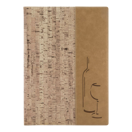 Cork style leather feel 8xA4 menus pack of 10 Custom Wood Designs default-title-cork-style-leather-feel-8xa4-menus-pack-of-10-53613304480087