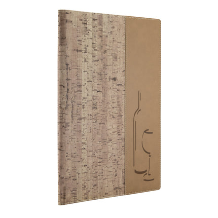Cork style leather feel 8xA4 menus pack of 10 Custom Wood Designs default-title-cork-style-leather-feel-8xa4-menus-pack-of-10-53613305528663