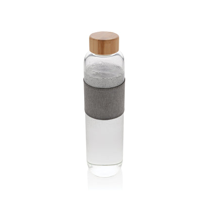 Glass bottle with bamboo lid 750ml pack of 25 Custom Wood Designs __label: Multibuy default-title-glass-bottle-with-bamboo-lid-750ml-pack-of-25-53613711196503