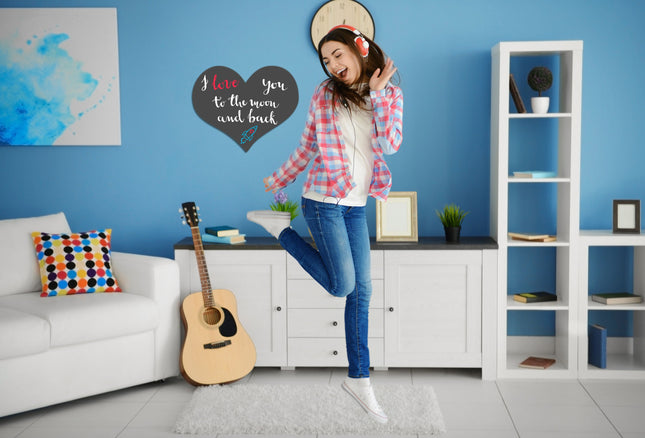 Heart Chalkboards 30x36x.3cm pack of 6 Custom Wood Designs __label: Multibuy default-title-heart-chalkboards-30x36x-3cm-pack-of-6-53613391348055