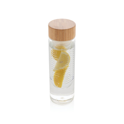 Infuser bottle with bamboo lid 640ml pack of 25 Custom Wood Designs __label: Multibuy default-title-infuser-bottle-with-bamboo-lid-640ml-pack-of-25-53613711950167