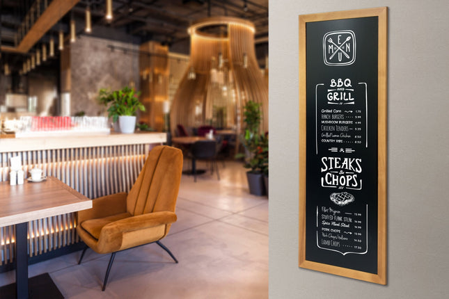 Long hardwood chalkboard 150x56x2.5cm Custom Wood Designs default-title-long-hardwood-chalkboard-150x56x2-5cm-53613384565079