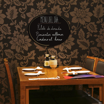 Oval Chalkboard pack of 6 Custom Wood Designs __label: Multibuy default-title-oval-chalkboard-pack-of-6-53613398229335