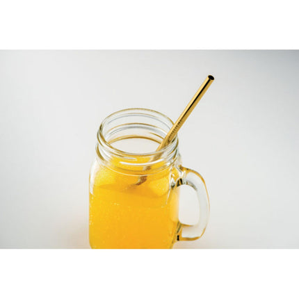 Stainless steel gold straw in pouch pack of 100 Custom Wood Designs __label: Multibuy default-title-stainless-steel-gold-straw-in-pouch-pack-of-100-53613725286743