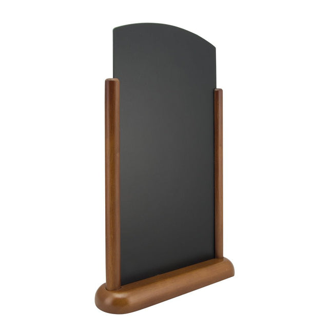 Tabletop Chalkboard Large Dark Brown Finish x 6 Custom Wood Designs __label: Multibuy default-title-tabletop-chalkboard-large-dark-brown-finish-x-6-53612361515351