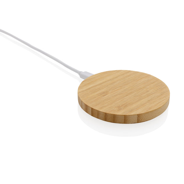 Wooden bamboo wireless charger pack of 25 Custom Wood Designs __label: Multibuy default-title-wooden-bamboo-wireless-charger-pack-of-25-53613202997591