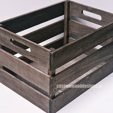 Wooden vintage crate pack of 10 Securit __label: Multibuy default-title-wooden-vintage-crate-pack-of-10-53613140345175_c81db586-000d-417a-bdeb-3ced3a5f7515