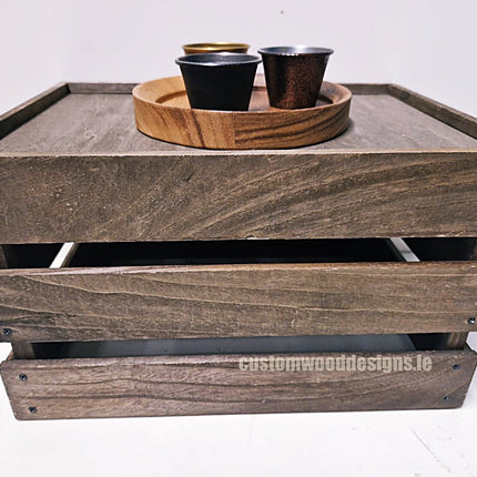 Wooden vintage crate pack of 10 Securit __label: Multibuy default-title-wooden-vintage-crate-pack-of-10-53613146964311