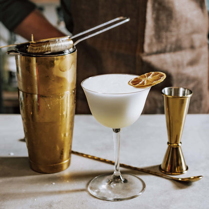 20 ml. x 40 ml. Japanese Style Jigger, Gold plated