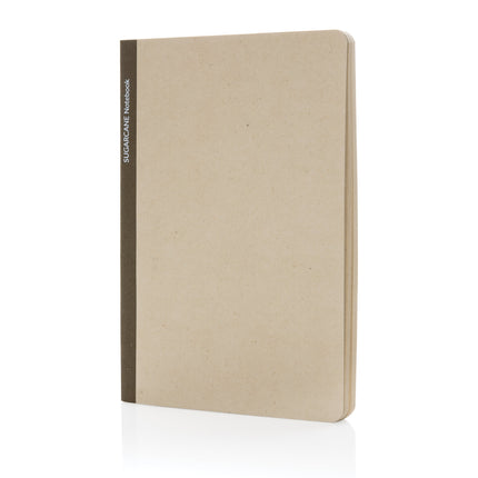 Sugarcane paper A5 Notebook pack of 25 Brown Custom Wood Designs __label: Multibuy green-sugarcane-paper-a5-notebook-pack-of-25-53613744587095
