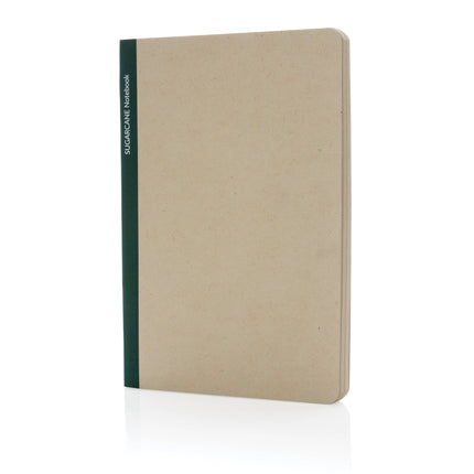 Sugarcane paper A5 Notebook pack of 25 Custom Wood Designs __label: Multibuy green-sugarcane-paper-a5-notebook-pack-of-25-53613748978007